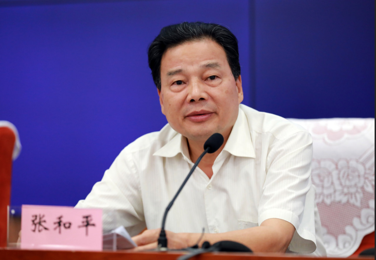省农业厅副厅长,新闻发言人张和平